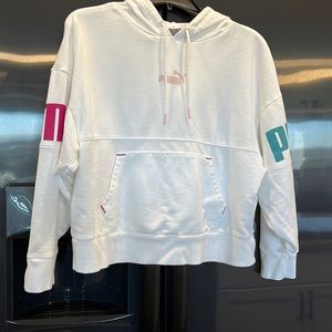 Puma cropped hoodie